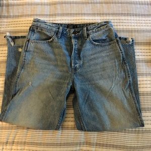 Abercrombie & Fitch Annie High Rise Ankle Straight